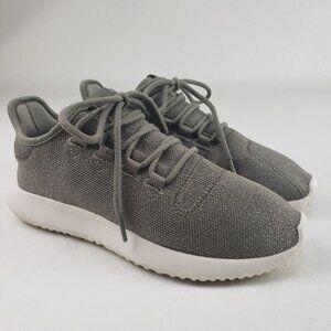 Adidas Tubular Shadow Shoes Sparkly Green Womens 8 Running Sneaker BY9738 LaceUp